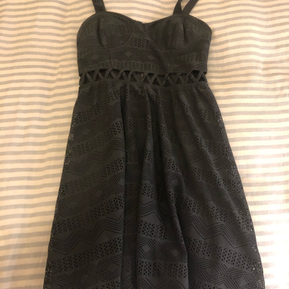 Gray dress